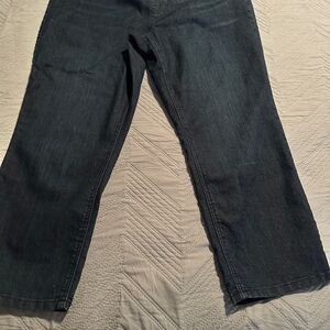 Dark Denim Chicos Jean Capris